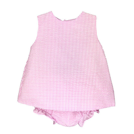 Petit Ami Popover Top & Ruffle Bloomers