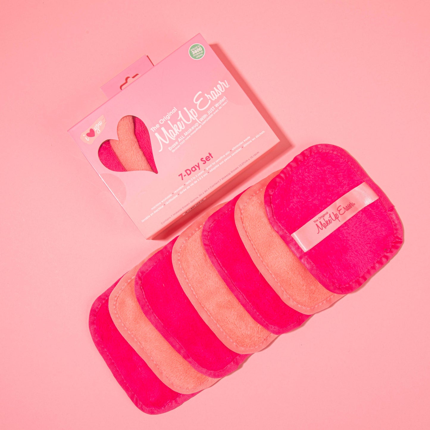 MakeUp Eraser I Heart You Set