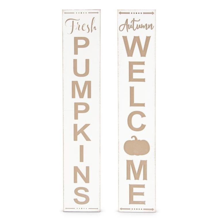 K&K Interiors Wall Sign Fresh Pumpkins