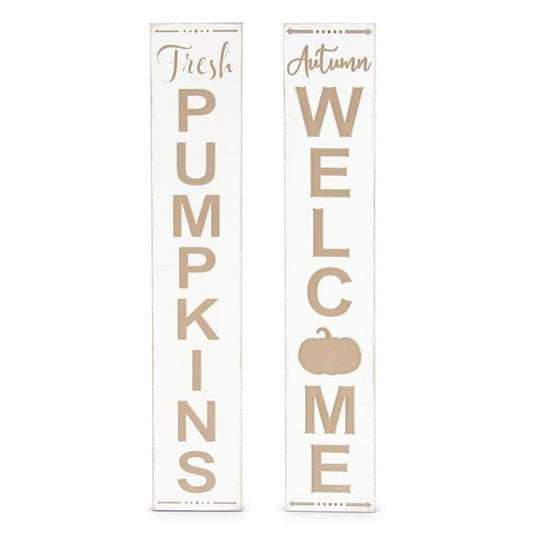 K&K Interiors Wall Sign Fresh Pumpkins